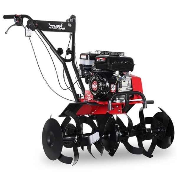 BALWAAN Krishi BP-500 Power Weeder | 212cc 7HP Petrol Engine | 54 kg | Forward & Reverse Speed | Suitable for Garden & Agriculture | Weeding in All Types of Crops | Get 650 ML Engine Oil Visit