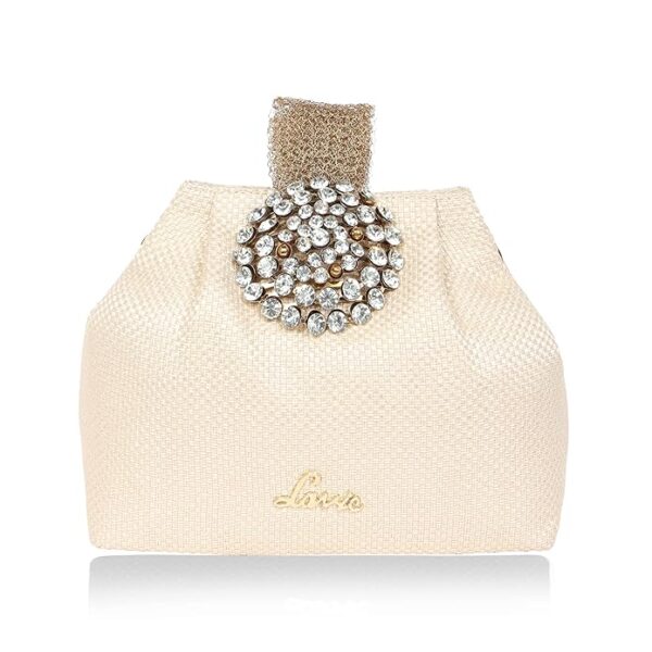 Lavie स्टोअरला भेट द्या Lavie महिलांसाठी टियाना सुशोभित पोटली | लेडीज पर्स हँडबॅग